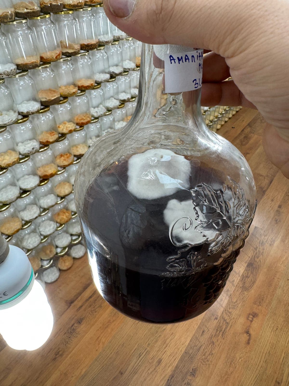 One of the bottles, September 2025